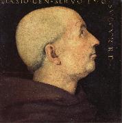 PERUGINO, Pietro Portrait of Dom Biagio Milanesi oil painting